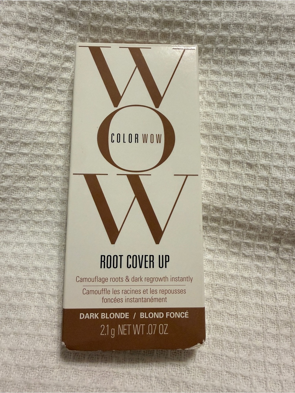 NEW Dark Blonde COLOR WOW Root Cover Up Powder Grey Coverage Highlight Touch Up - Picture 2 of 4